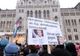 Mii de persoane au manifestat la Budapesta înaintea vizitei lui Merkel