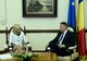 Klaus Iohannis s-a întâlnit cu comisarul european Corina Crețu 