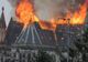 Incendiu devastator la o bazilică din Franţa