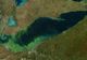 FOTOGRAFIILE ZILEI, capturate de NASA: explozie de alge în lacul Erie