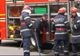 Accident pe A2: un tir a luat foc
