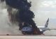 Incendiu la aeroport: un avion British Airways a luat foc. Doi pasageri au fost răniţi