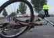 Biciclist de 85 de ani, accidentat de remorca unei maşini. Bărbatul a murit pe loc