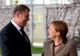 Klaus Iohannis şi Victor Ponta se întrec în fotografii cu Angela Merkel, de ziua Germaniei 