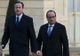 Hollande și Cameron s-au recules la sala de concerte Bataclan