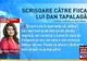 Avocatul Poporului: Nu putem analiza scrisoarea Oanei Stancu pentru fiica minoră a lui Tapalagă