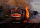 Locomotivă în flăcări, în apropiere de Buzău. 60 de călători evacuaţi de urgenţă. UPDATE