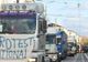 Trafic restricţionat în Capitală, până la 17.00, pentru protestul transportatorilor