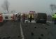 Accident grav cu un microbuz pe DN2: 3 morţi şi 15 răniţi