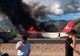 Avion în flăcări. Un Boeing 737 a luat foc la aterizarea pe aeroport