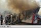 Incendiu la un depozit din strada Cătănoaia