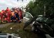 GALERIE FOTO. Accident cumplit pe DN1. Traficul, blocat pentru aterizarea unui elicopter SMURD 