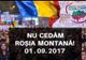 Noi proteste pentru Roşia Montană: "Guvernul Tudose se joacă din nou cu focul"