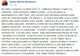 FOTO. Cât de greu sunt de citit mesajele postate de deputatul mitralieră, pe pagina sa Facebook