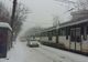 Blocaj pe linia tramvaiului 41, vineri dimineaţă, din cauza zăpezii - FOTO