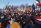 Manifestaţie uriaşă la Chişinău pentru unirea României cu Republica Moldova