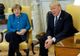Relație rece. Întâlnire Merkel-Trump. Preşedintele american: Este "o femeie extraordinară"