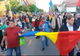 Protest inedit la Sibiu, față de PSD-ALDE. Ce a apărut pe străzi