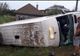 Accident de microbuz în Olt, o persoană a murit, cinci au fost rănite (VIDEO)