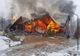 Vilă distrusă de un incendiu violent, în județul Brașov (VIDEO)