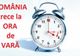 În weekend trecem la ORA DE VARĂ 2019! Cum trebuie să fixam ceasurile