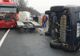 Accident în lanț pe DN1. Trafic reluat după ce 6 mașini s-au ciocnit violent