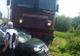 Accident teribil în Bistriţa, un tren cu 100 de pasageri a lovit în plin un autoturism (FOTO+VIDEO)