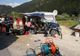 Mașină pulverizată de un TIR în defileul Topliţa-Deda. Doi adulți și un copil au murit 