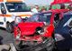 Accident pe A2, pe sensul către Bucureşti: circulaţie întreruptă