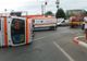 Ambulanţă cu pacient implicată într-un accident la Ploieşti! Trei persoane ranite!