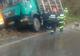 Accident înfiorător în județul Dâmbovița. O femeie, prinsă sub un camion la Moțăieni