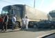 Accident cu 5 victime, în jud. Sibiu. Impact nimicitor: mașina, aruncată dintr-un TIR în altul 