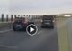 Șoferi inconștienți pe autostradă. S-a șicanat și au oprit pe banda de viteză VIDEO