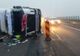 Tir răsturnat pe A2. Circulația este blocată pe Autostrada Soarelui 