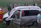 Zi neagră, în jud. Alba. Un microbuz cu pasageri s-a răsturnat: 5 victime