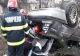Șofer rănit, după ce s-a răsturnat cu mașina pe DN6