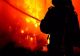 O tonă de fân a ars în urma unui incendiu