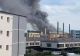 INCENDIU VIOLENT, la o fabrică din Capitală: degajări mari de fum