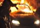 Atac mafiot: mașina șefului Poliției de Frontieră Vișeu de Sus, incendiată