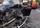FOTO Accidente rutiere în lanț în județul Brașov! Trei persoane rănite, mașini distruse și trafic blocat complet pe DN1