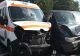 Coliziune frontală între o ambulanță și un microbuz, în județul Vrancea. O persoană rănită ușor