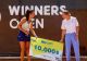 VIDEO | Gabriela Ruse a câștigat turneul Winners Open! Simona Halep i-a înmânat trofeul și premiul