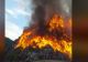 VIDEO Incendiu uriaș la groapa de gunoi a Sighişoarei. A fost emis mesaj Ro-Alert
