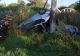 FOTO Accident cumplit în Harghita, un tânăr a murit după ce s-a înfipt cu mașina în stâlp