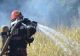 Hectare întregi de miriște, cuprinse de flăcări, în județul Giurgiu. Patru autospeciale de stingere au intervenit
