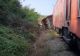 VIDEO Un tren de marfă a deraiat între Reșița și Caransebeș, trafic feroviar întrerupt 