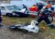 FOTO | Accident grav cu două autoutilitare, în Ialomița. Un mort și trei răniți