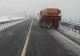 Accident în lanț din cauza poleiului pe Autostrada A3, în județul Ilfov