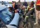 Accident în Insula Mare a Brăilei: șase persoane s-au răsturnat cu mașina. Elicopter SMURD solicitat să intervină - FOTO