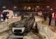 Trei mașini au ajuns în fântânile din București - Accidente în lanț în centrul Capitalei